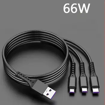 1,2 M 3в1 Kabel za punjenje Micro-Usb Type-C Brzi Punjač Usb Type-C Kabel za prijenos podataka za Iphone 14 13 12 Samsung Xiaomi Huawei