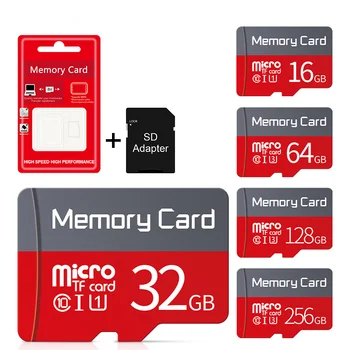 100 kom./lot Veleprodaja memorijsku Karticu od 64 GB, 32 GB, 16 GB i 8 GB 4 GB Mini SD kartica Class10 UHS-1 Micro Flash TF Card SD Kartice Besplatna dostava