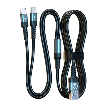 2023 Novi 2 u 1 Kabel-USB razdjelnik-Type-C Punjenje linija Type-C za 2 uređaja Type-C, usb Kabel, adapter za elektroniku