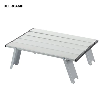 Aluminijski stol za kampiranje Deercamp, stol za Ribolov, Lagani Ručni Sklopivi stolovi, Stolovi za piknik, Trekking, Мультитулы