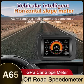 Auto-A65 GPS off-road vožnje, HPD Brzinomjer, digitalni mjerač nagiba, Kut nagiba, Multifunkcionalni digitalni mjerač nagiba