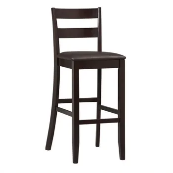 Bar stolica Linon Triena, tamno smeđa