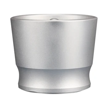 Brusilica s aluminijskim intelektualnim дозирующим prstenom za posudu za varenje kave u prahu, alat za pripremu espresso kave, alat za barista 58 mm, siva