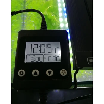 Digitalni programabilni timer za dc 5-30 U LCD zaslon, prigušivanje osvjetljenja u zatvorenom prostoru, Kratka svjetla za žarulje, led rasvjeta akvarija