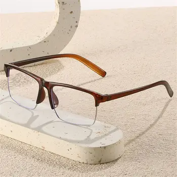 Dvo-boja muške naočale za čitanje s blokiranjem plave svjetlosti, Retro naočale za dalekovidnost, Naočale za čitanje sa zaštitom od plave svjetlosti, 0 + 1,0 do + 4,0 Bodova