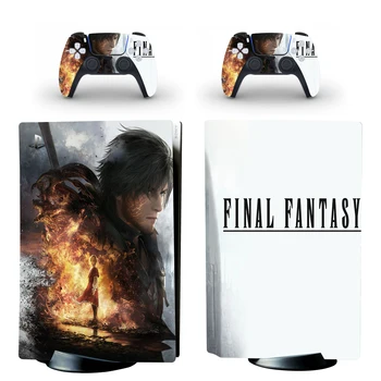 Final Fantasy Zaštitna oznaka na disk PS5, naljepnica na vinilni zapis naljepnice za konzolu, kontroler, Vinil naljepnica na disk PS5