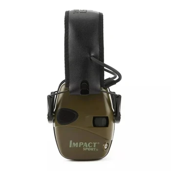 Howard Leight R-01526, otporna na udarce Sportski Elektronski slušalice, Zaštitne slušalice za gađanje, Sklopivi Taktički Lovački Honeywell Kvaliteta