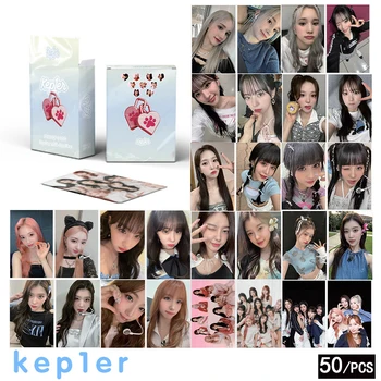 Kpop 50 Kartica/Set Kep1er Novi Album Laser Razglednica Lomo Card Girl Group Ispis Fotografije Lijepa Fotografija Фанатка Poklon Djevojci Mala Razglednica