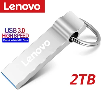 Lenovo 2 TB Metalni USB 3.0 Disk, Flash Diskovi high-Speed flash diskove od 1 TB Prijenosni USB Memorije Pogon Pribor TYPE-C Adapter