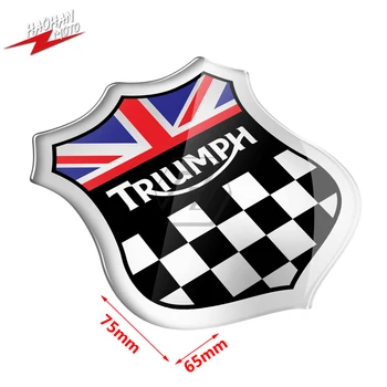 Naljepnica za moto utrke Triumph 675 765 Tiger 800 900 1200 Street Twin Speed Triple RS 3D Union Jack