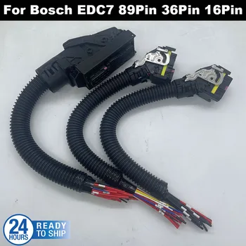 Novi 16-pinski 36-pinski 89-pinski konektor EDC7 Common Rail Priključak PC Board ECU Priključak osjetnika kamion + ožičenje