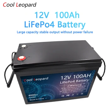 Novi LiFePO4 baterija kapaciteta 12 100 Ah, za zamjenu za veći dio backup izvor hrane za kućnu pohranu energije, litij-željezo-фосфатный baterija od 12 v