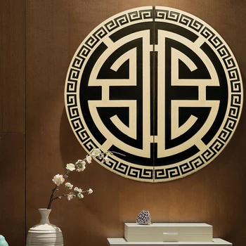 Okrugle Ručke od čvrstog mesinga i zlatne je u kineskom stilu, ručke Vrata za ladica ormara, Umjetnička Namještaj Oprema u retro stilu
