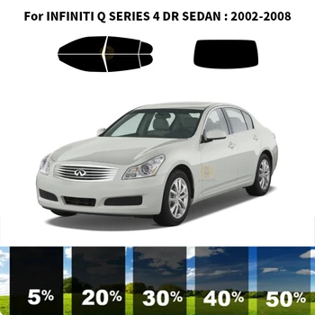 Prethodno Obrađena нанокерамика car UV Prozor Nijansa Kit Car Prozor Film Za INFINITI Q SERIES 4 DR LIMUZINA 2002-2008