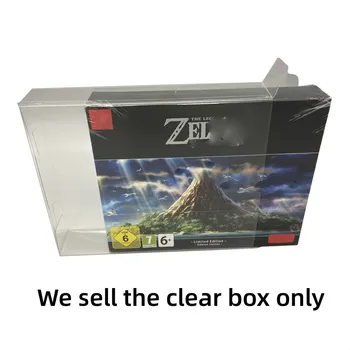 Prozirni zaštitni poklopac kutije verzija za EU za Switch NS za The Legend of Zelda za vitrine kolekcionarski izdanja Link's Awakening
