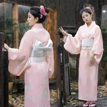 Svježe Blagi Elegantan Kimono za žene, Bolju Odjeću za gozbe i plesove, Original fotografije, Japanski Odjeća, Večernjih haljina