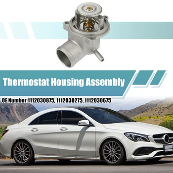 X Kućište termostata rashladne tekućine motora Autohaux sklop 1112030875/1112030275/1112030675 za Mercedes-Benz 1987-2004 Pribor