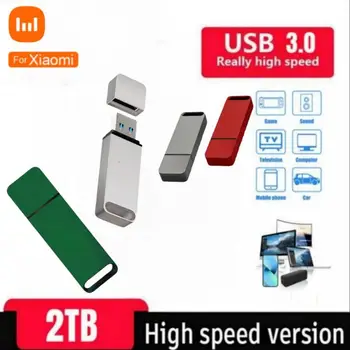 Za Xiaomi Flash disk od 2tb USB 3.0 Type-C, flash drive 2 TB 1 TB Flash-drive 2 TB USB-memorijski štapić high-speed Metal memorijska kartica USB-memorijski štapić