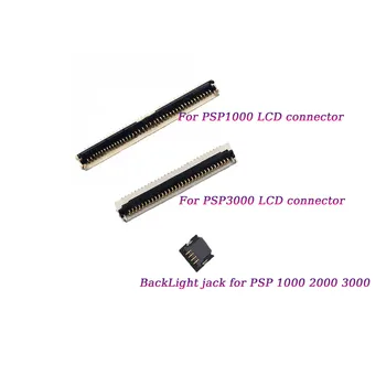 Zamjena za PSP 1000 2000 3000 LCD zaslon, fleksibilan kabel, priključak za povezivanje porta, konektor za svjetla, rezervni dijelovi za popravak