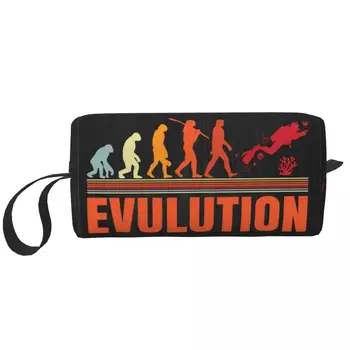 Косметичка za Ronjenje Evolution za Žene, Kozmetički Organizator Putovanja, Slatka Torba Za Pohranu Toaletne potrepštine Dopp Kit Case Box