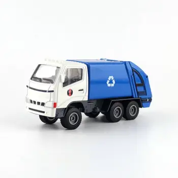 Отлитая pod pritiskom igračka model automobila u mjerilu 1/60, kamiona smeća, znanstveni prijevoz, obrazovne zbirka, dar za dijete