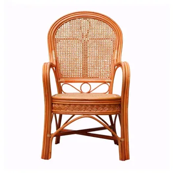 Ротанговое stolica sa visokim naslonom za leđa Za boravak na otvorenom, Balkon, Uredski Stolci za Mahjong, Индонезийское Prirodni stolica iz ovog ratana